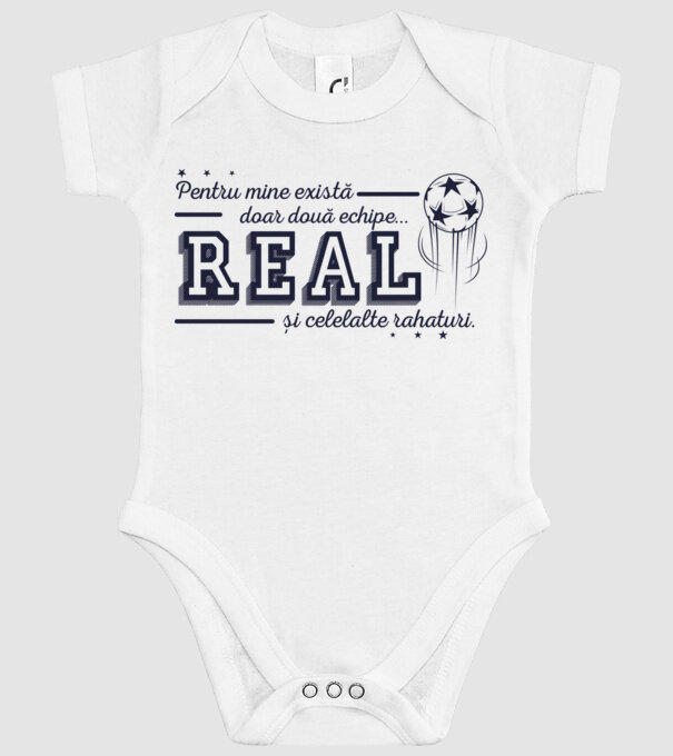 Pentru mine există doar două echipe, Real și celelalte rahaturi model alb pe tricou