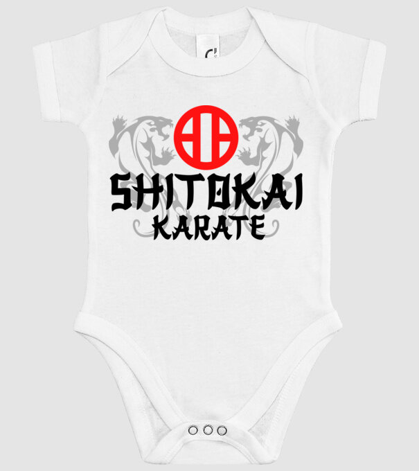 Shitokai Karate model alb pe tricou