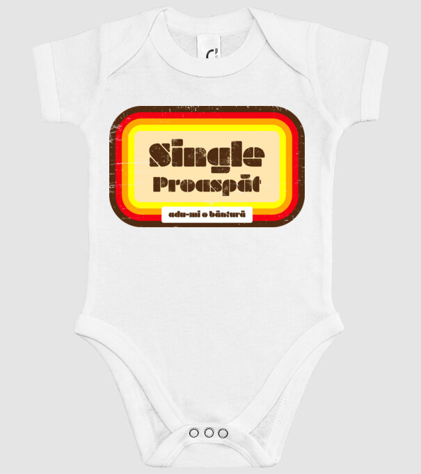 single proaspăt - adu-mi o băutură model alb pe tricou