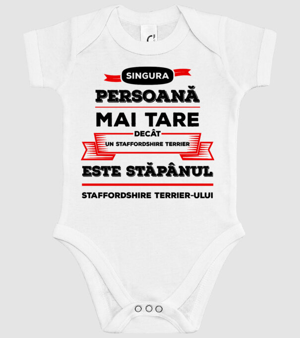 singura persoană mai tare decât un Pinscher la este stăpânul Pinscherului model alb pe tricou