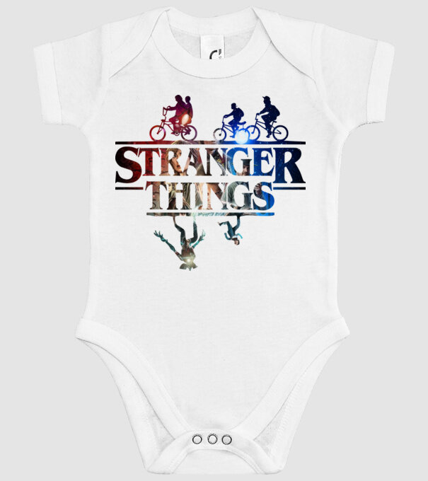 stranger things quote poster2 model alb pe tricou