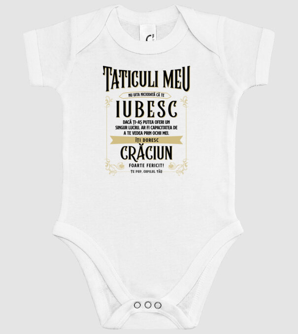 Tăticului meu - nu uita niciodată că te iubesc - dacă ți-aș putea oferi un singur lucru, ar fi capacitatea de a te vede model alb pe tricou