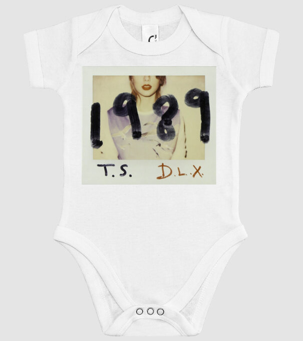 Taylor Swift polaroid model alb pe tricou