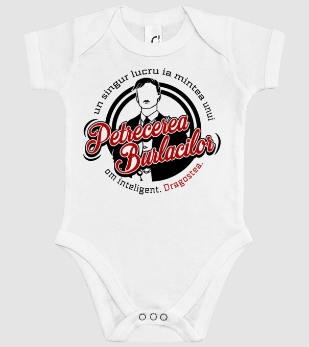Un singur lucru ia mintea unui om inteligent model alb pe tricou
