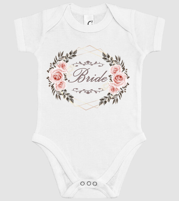 Vintage Bride model alb pe tricou