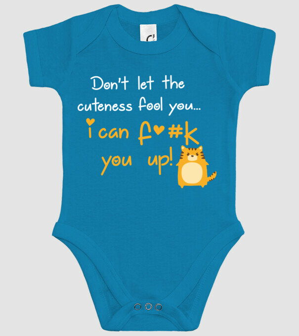 Cuteness model turcoaz pe tricou