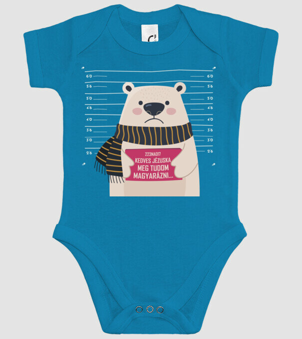 DearSanta model turcoaz pe tricou