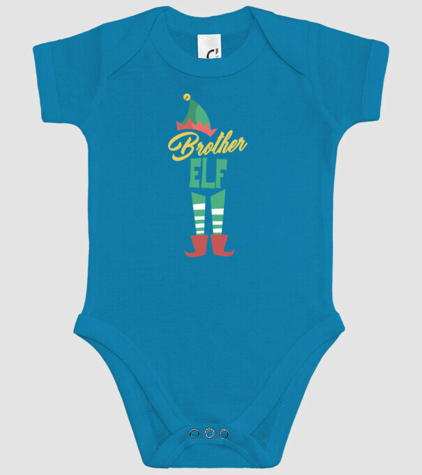 Elf family brother model turcoaz pe tricou