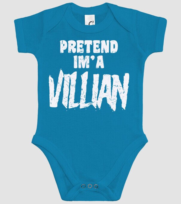 Villian carnaval model turcoaz pe tricou