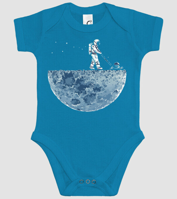 Funny astrounaut model turcoaz pe tricou