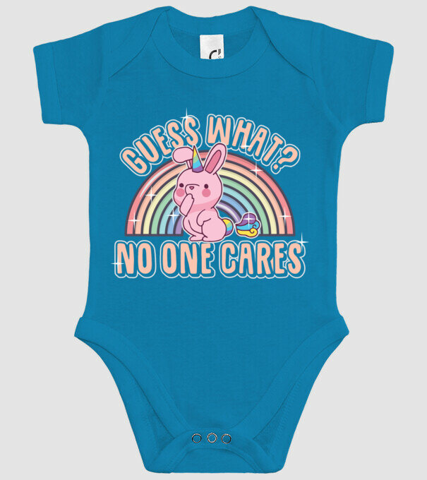 Guess what iepure-unicorn model turcoaz pe tricou
