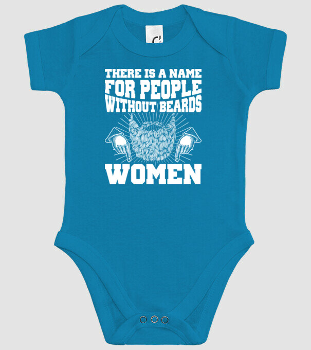Name for beardless people women model turcoaz pe tricou