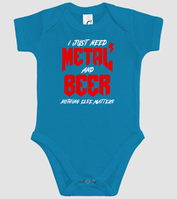 Nothing else matters model turcoaz pe tricou