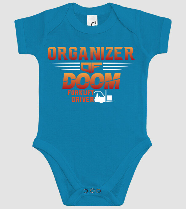 organizer of DOOM model turcoaz pe tricou