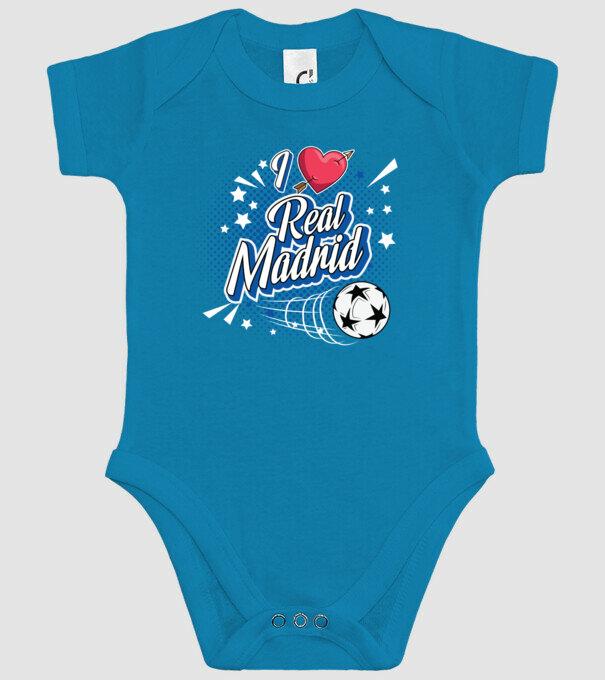 Popart RealMadrid model turcoaz pe tricou