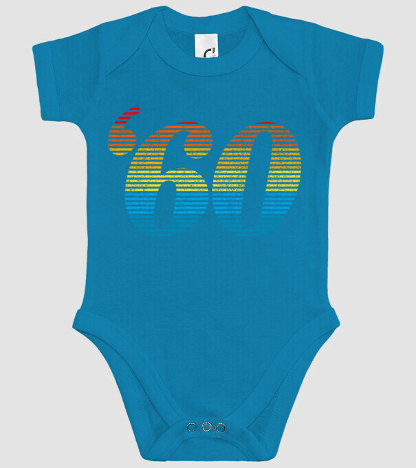 Retro Birthday 1960 model turcoaz pe tricou
