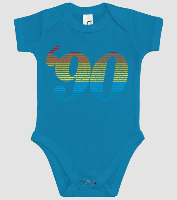 Retro Birthday 1990 model turcoaz pe tricou