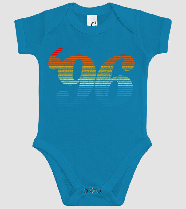 Retro Birthday 1996 model turcoaz pe tricou