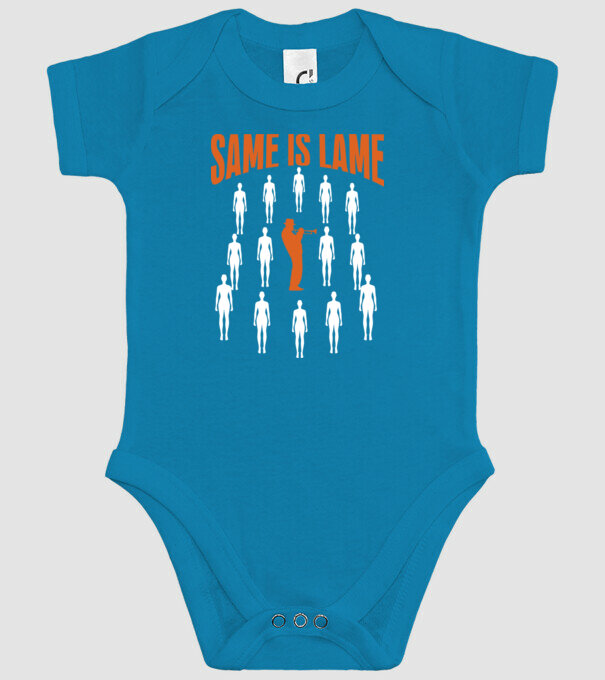 Same is lame trumpet model turcoaz pe tricou