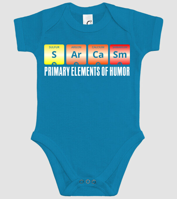 Sarcasm model turcoaz pe tricou
