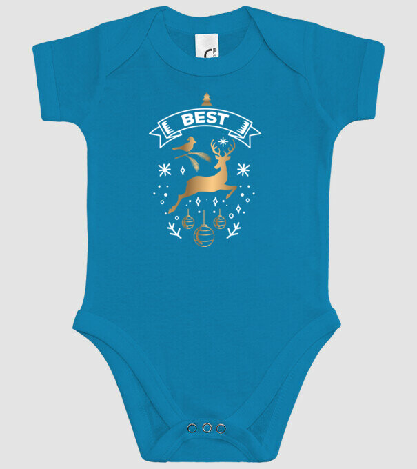 Best Friends Christmas 1 model turcoaz pe tricou