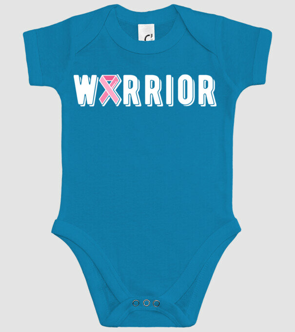 Warrior model turcoaz pe tricou