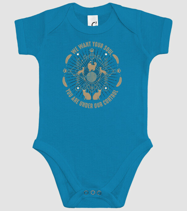 We want your soul model turcoaz pe tricou