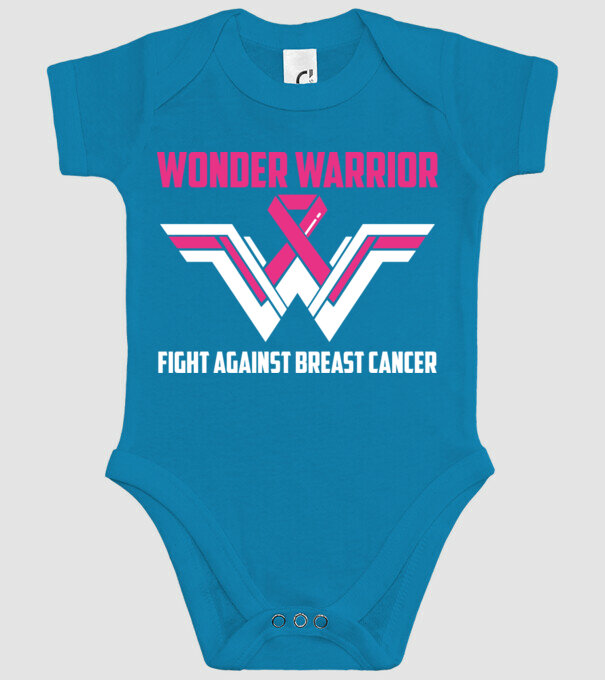 WONDER WARRIOR model turcoaz pe tricou