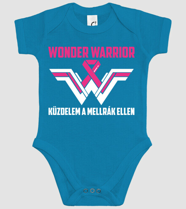WONDER WARRIOR model turcoaz pe tricou