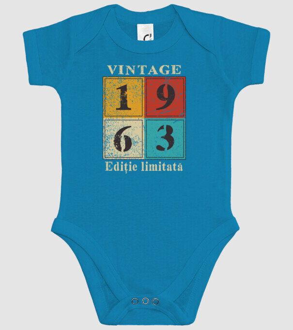 1963 - Ediție limitată model turcoaz pe tricou