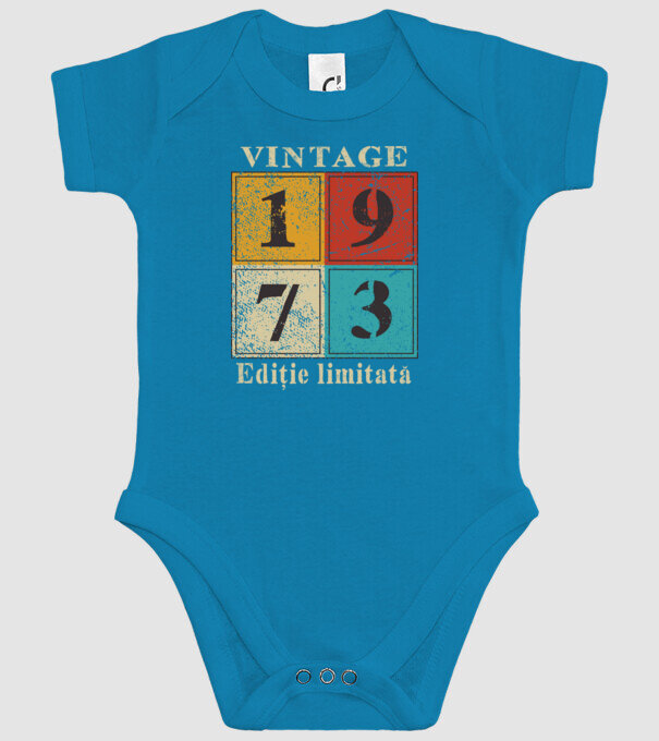 1973 - Ediție limitată model turcoaz pe tricou