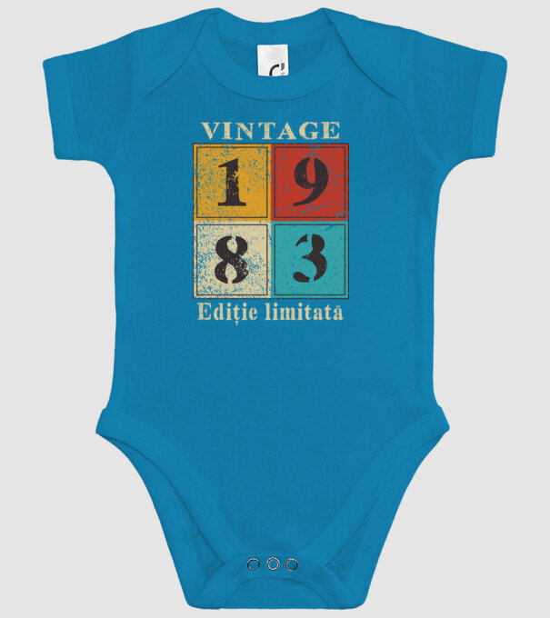 1983 - Ediție limitată model turcoaz pe tricou