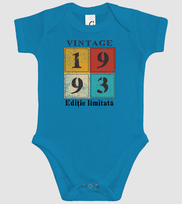 1993 - Ediție limitată model turcoaz pe tricou