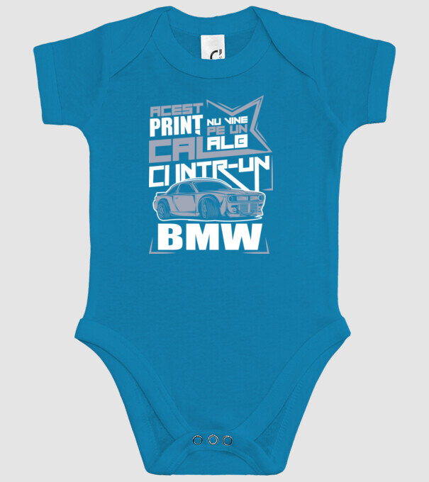 Acest prinț nu vine pe un cal alb, ci într-un BMW model turcoaz pe tricou
