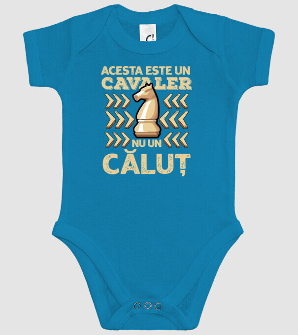 Acesta este un cavaler, nu un căluț model turcoaz pe tricou
