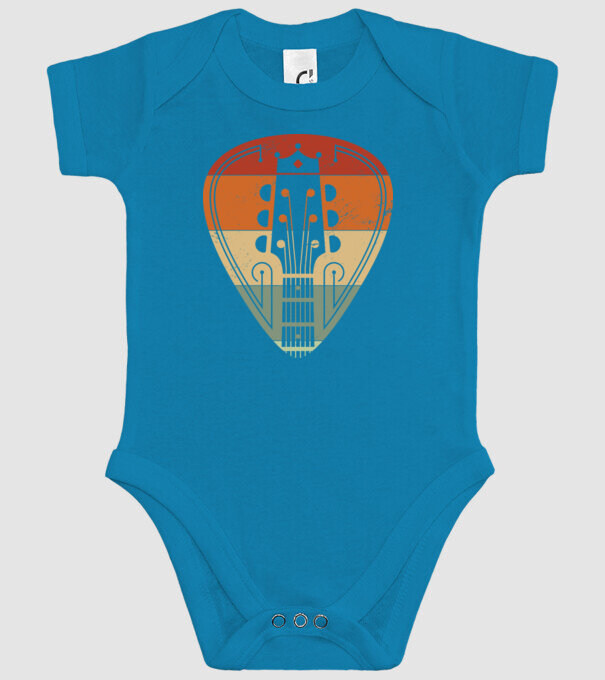 acoustic guitarist model turcoaz pe tricou