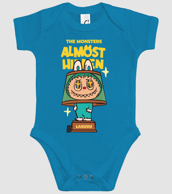 Almost Hidden model turcoaz pe tricou