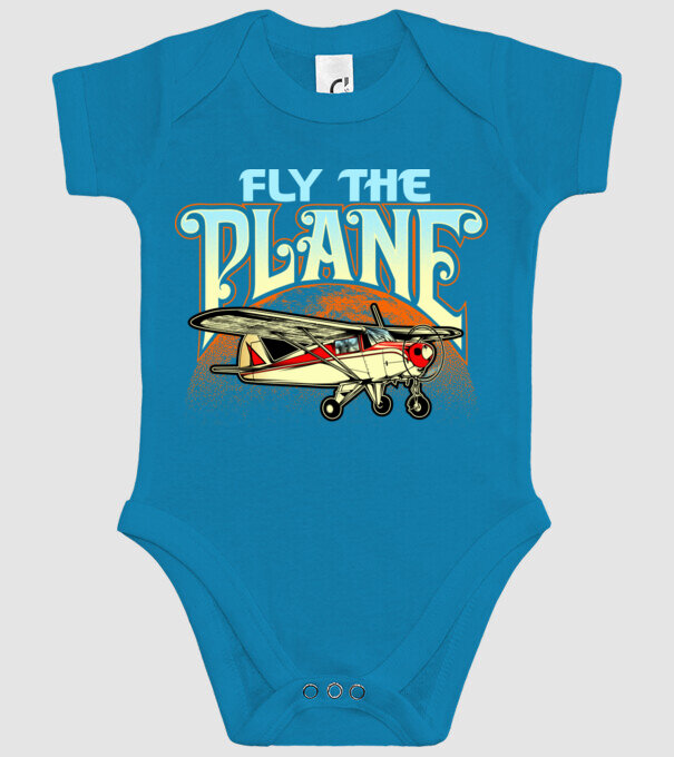 Avioane model turcoaz pe tricou