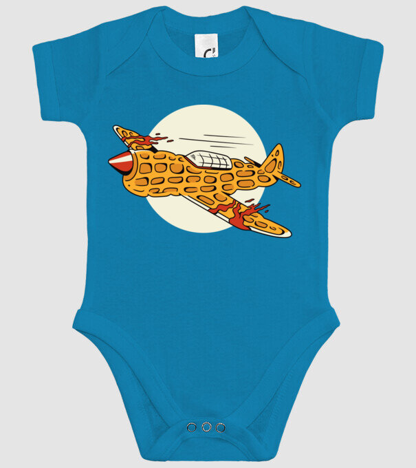 Avioane model turcoaz pe tricou