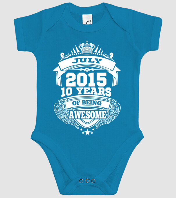 Awesome being of july 2015 model turcoaz pe tricou