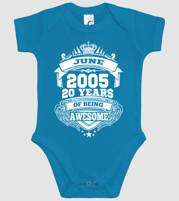Awesome being of june 2005 model turcoaz pe tricou