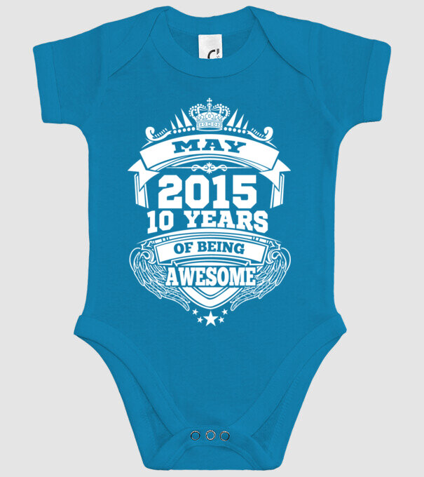 Awesome being of may 2015 model turcoaz pe tricou