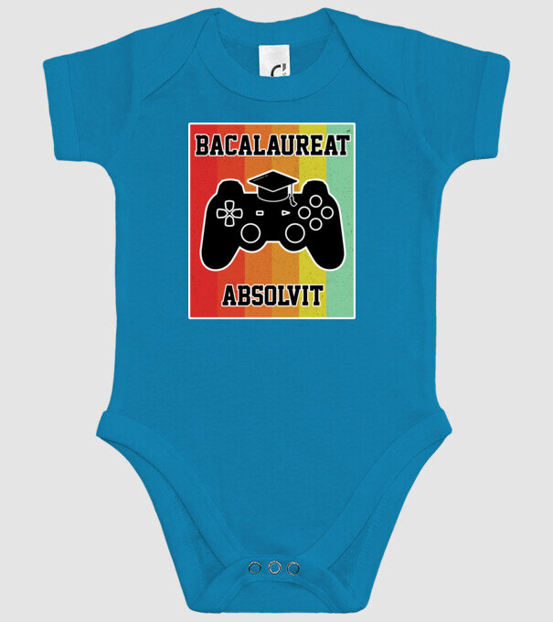 bacalaureat absolvit model turcoaz pe tricou