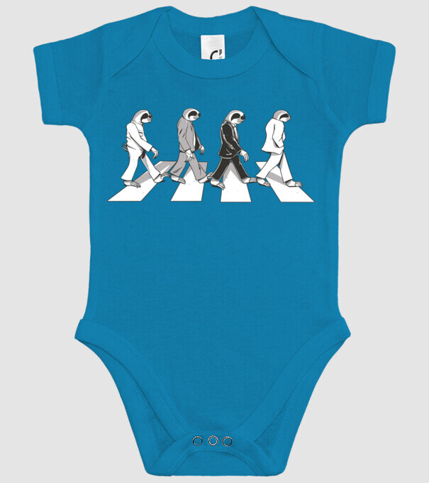Beatles model turcoaz pe tricou