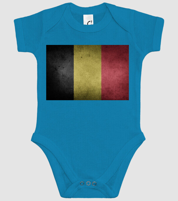 BELGIUM model turcoaz pe tricou