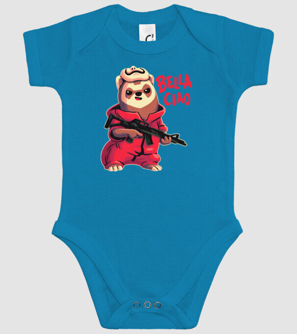 bella ciao rebel model turcoaz pe tricou