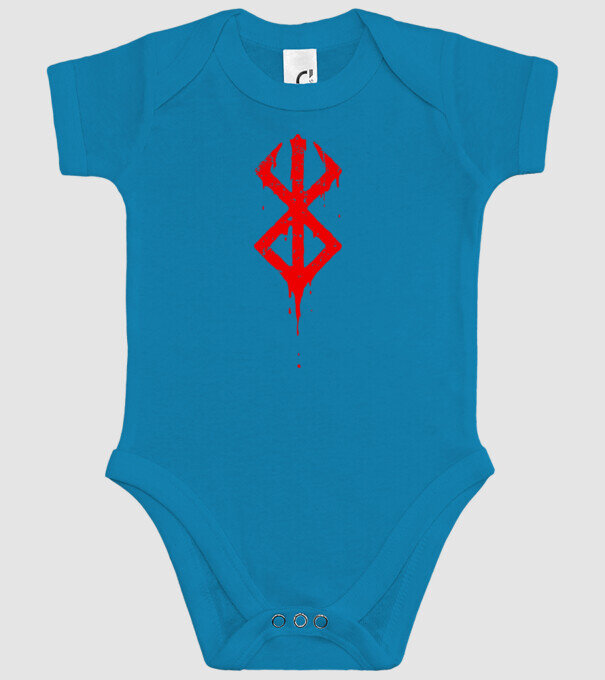 Berserk logo model turcoaz pe tricou