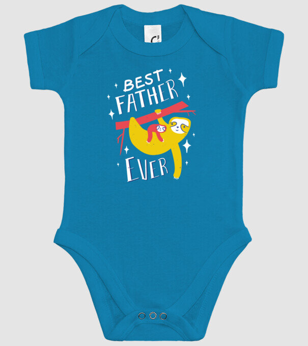 Best father model turcoaz pe tricou