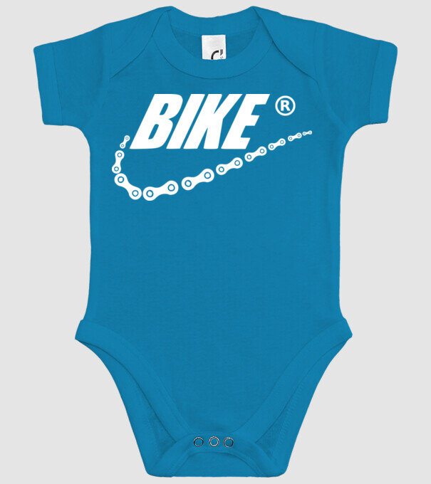 Bike model turcoaz pe tricou