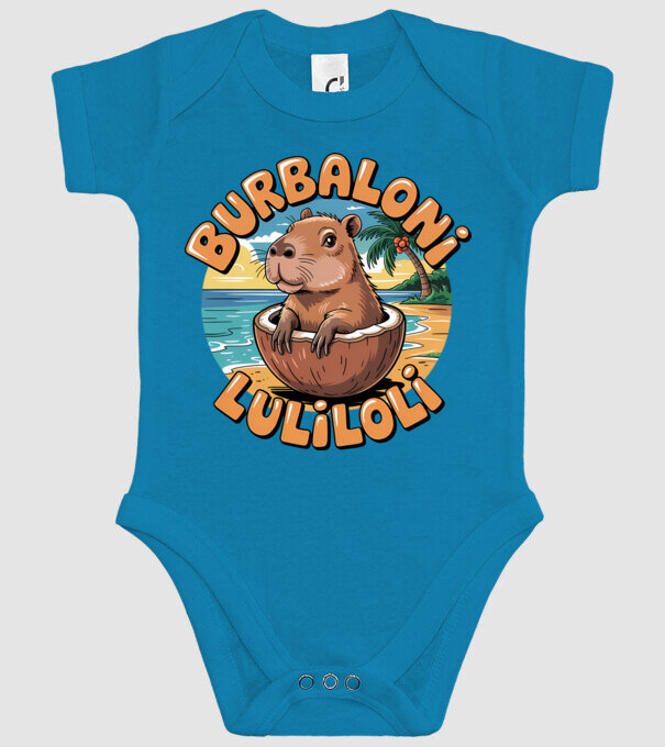 Burbaloni Luliloli model turcoaz pe tricou